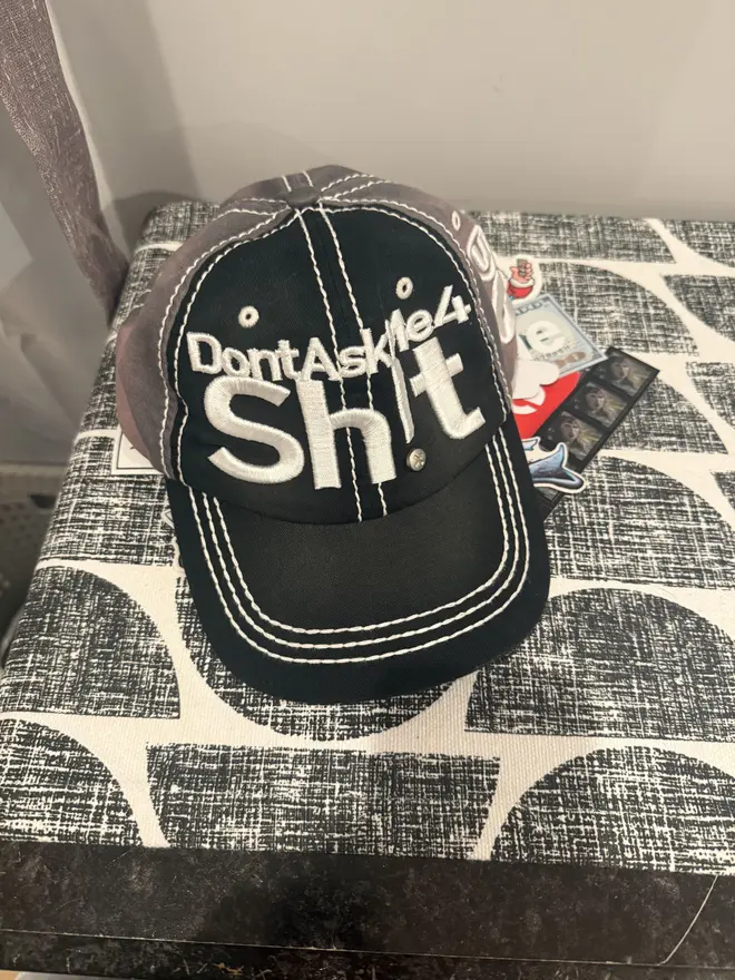 Greedy Unit Black DontAskMe4Shit! Hat