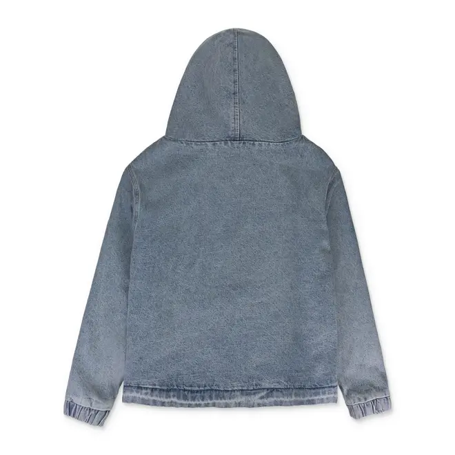 Greedy Unit Blue Loose Screw Denim Jacket
