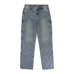 Greedy Unit Blue Loose Screw Jeans
