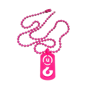 INFRA-PINK DOG TAG